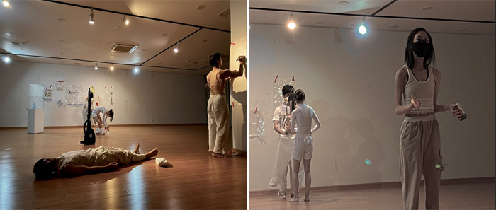 <희년연구> 리허설 중 ⓒ김혜윤